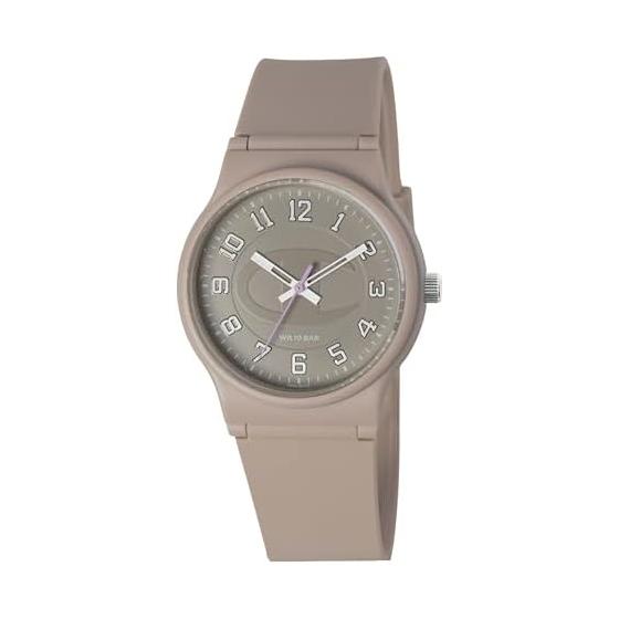 [Citizen QQ] Watch 10 ATM Water Resistant Analog Champion Urethane Band VP49A-007VK Men s Women s Greige
