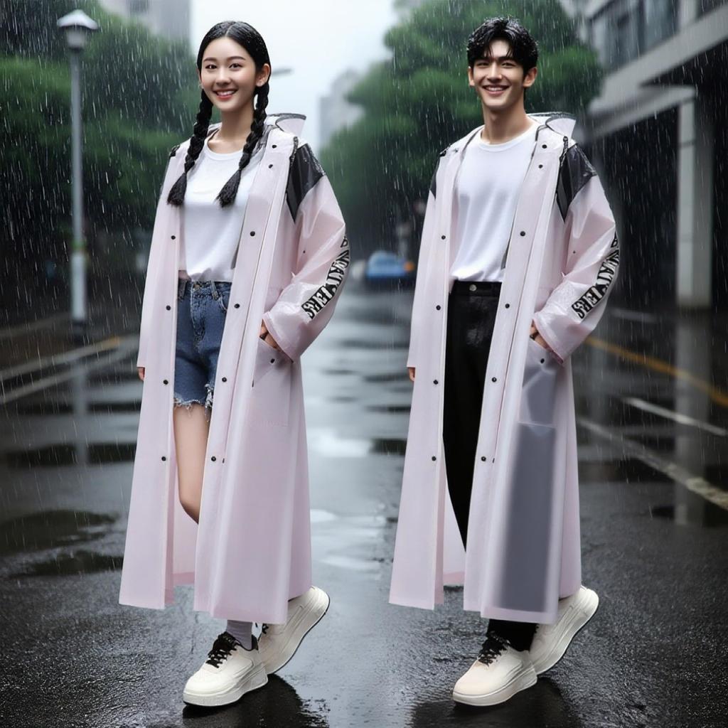 Raincoat for for Women and Backpack Reflective and Rain Windproof and for Commuting To Work or Rainy Season Comes with Storage Bag [Bebomne] Cycling,