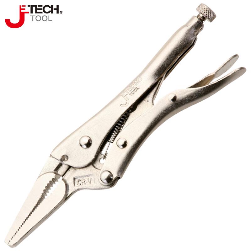 JETECH 6-inch Pointed Nose Locking Pliers with Cutter