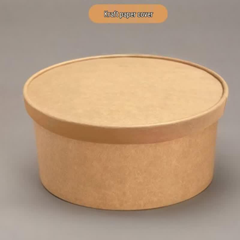 

Disposable Kraft Paper Food Containers with Lids