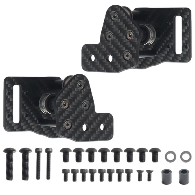 Machined Carbon Fiber XY Joint Connection Set for V2.4 Improve 3D Printers Functionality Light Weight