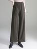 Winter 2025 Mom's Thickened Wide-Leg Pants for Middle-Aged & Elderly Women - Stylish, Warm, Casual Long Pants