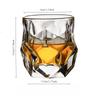 High Value Whisky Glasses Creative Glass Decanter Household Water Cups European Internet Celebrity Bar Spirits Foreign Wine Cup