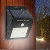 Solar Light PIR Motion Sensor Wall Light Outdoor Solar Lamp Waterproof Solar Powered Sunlight Street Lamp Garden Decor
