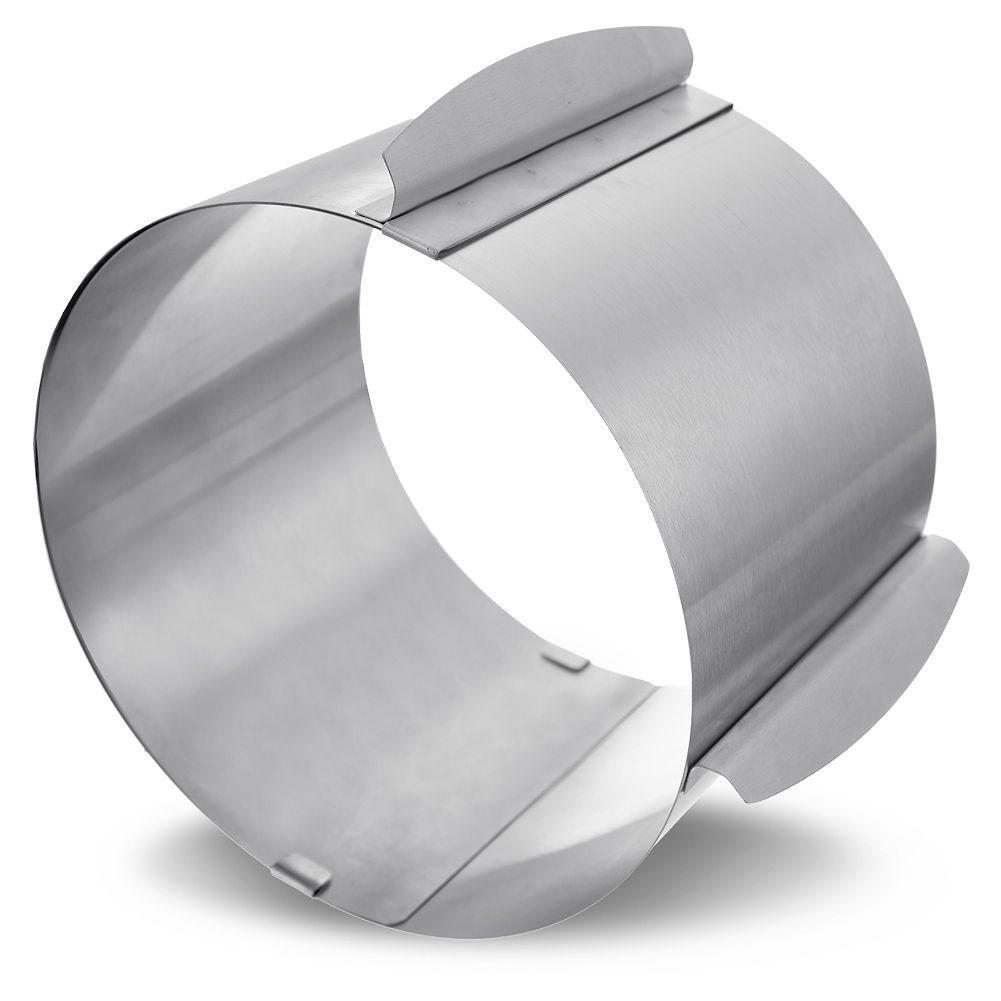 Forma do pieczenia tortu obręcz okrągła regulowana stalowa 16-30cm ORION 151780