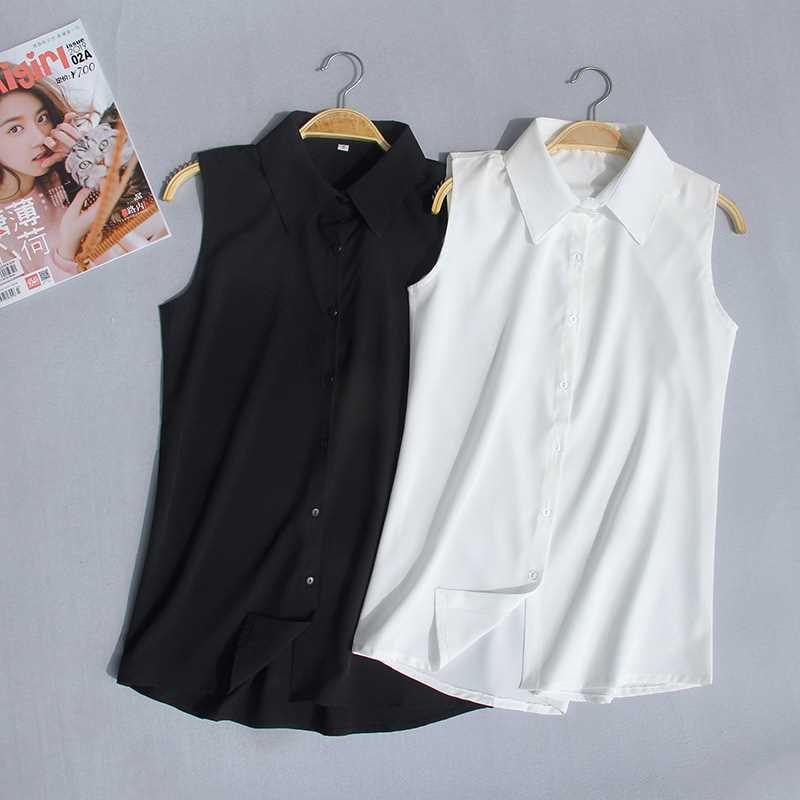 

White Sleeveless Slimming Camisole - Versatile Summer Base Layer for Women M