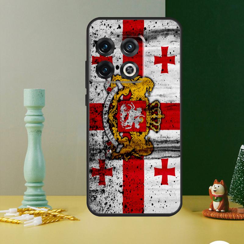 Georgia Flag Case For OnePlus Nord CE 4 2 3 Lite N20 N30 9 10 Pro 8T 9RT 10T 10R 12R 13R 11 12 13 Cover