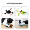 New Cat Toys Teasing Cat Stick interest Relieve Boredom Simulation Chirping Bird Plush Catnip Hippie Cat Dog TOYs Pet Supplies