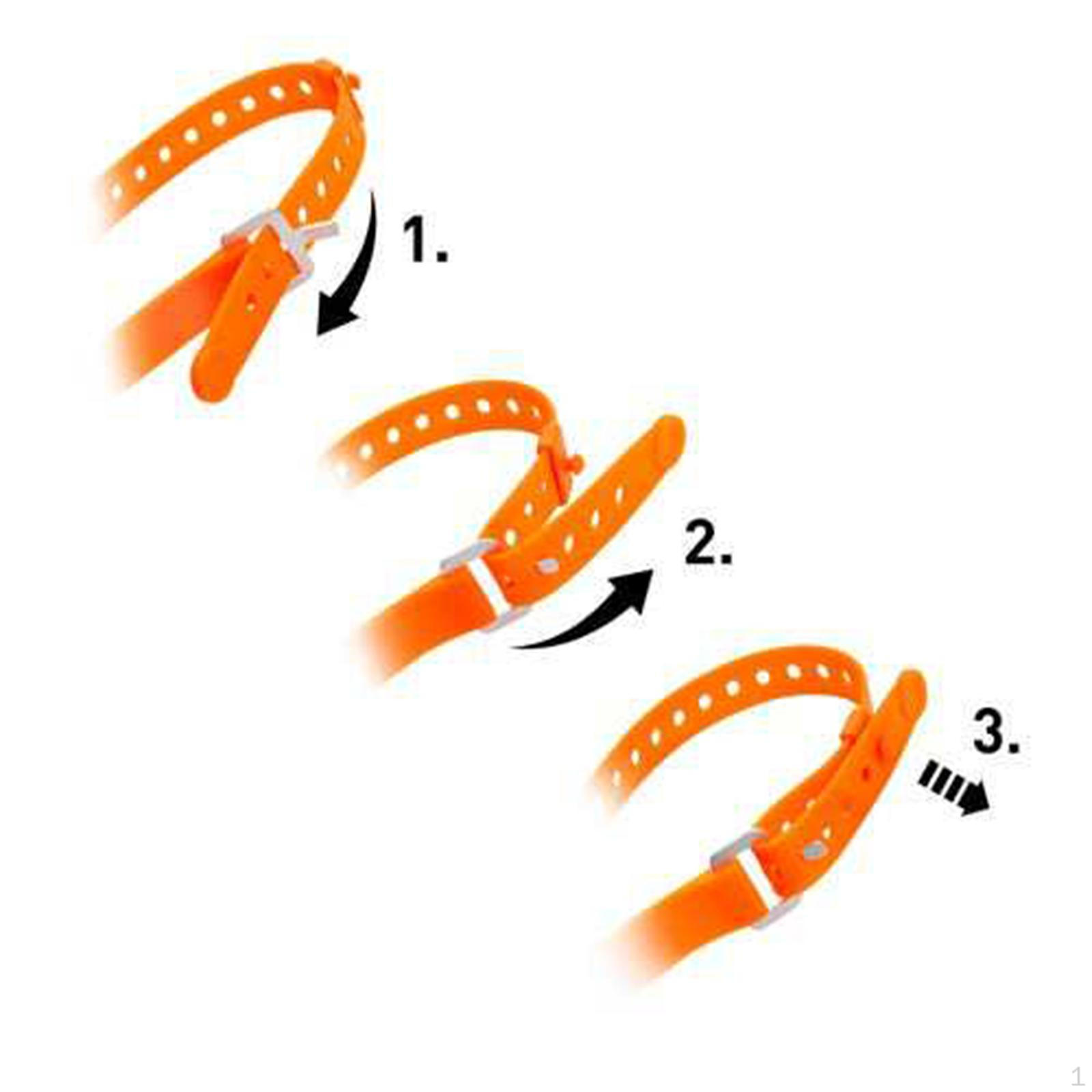 

Кабельный ремень для хранения, быстроразъемные стяжные ремни, органайзер для багажной грузовой домашней стойки в подвале Orange Short