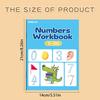 48 Pages Number Excercise Books Writing Learning Math For Kids Children'S Kindergarten Exercises Calligraphy Practice Book Gifts