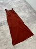 2024 Summer Slimming Natural Hemp A-line Dress with Knot Straps