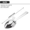 1pc Silver Stainless Steel Tea Infuser Strainer Spoon Loose Leaf Filter Herbs Spice NEW!Tea Strainers and Filters About 15cm in length