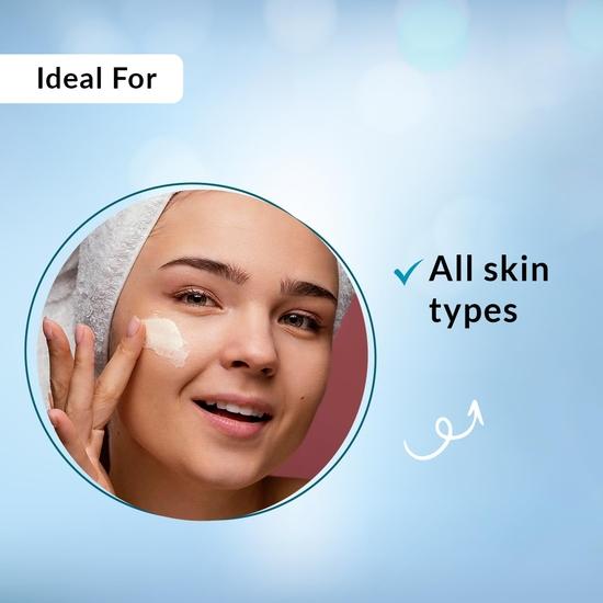 Fixderma Moisturizing Cream, Daily Moisturizer for Dry & Chapped Skin, Non-Comedogenic & Non-Greasy Formulation, 60g