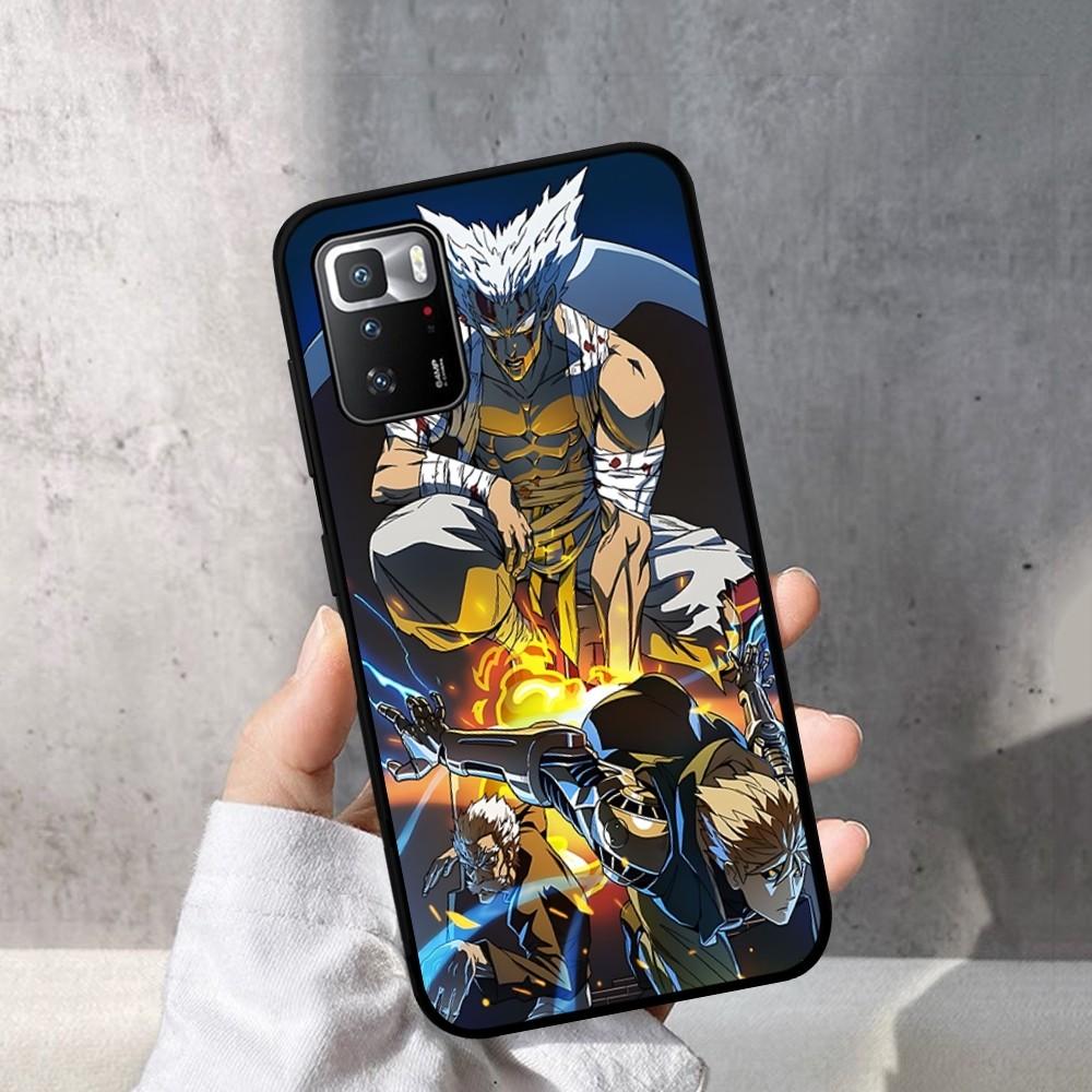 One Punch Man Phone Case For Redmi Note 4 X 5 A 6 7 8 T 9 9S 10 11 11S 11Epro Poco M3 Pro