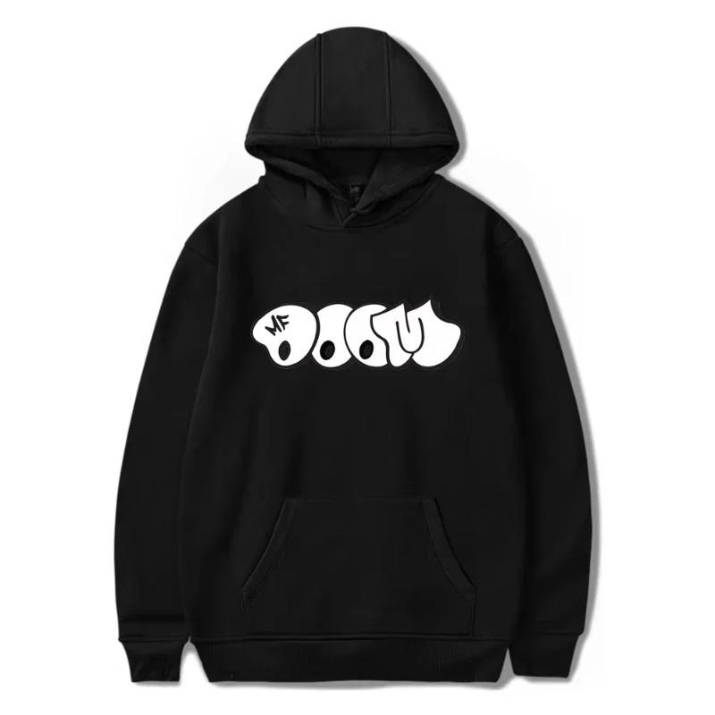 2026 MF DOOM Rapper Hoodies Anime Print Streetwear Herren Damen Mode Übergroße Sweatshirts Hip Hop Hoodie Unisex