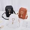 Frühling Sommer Mini Cross-Body Handy Umhängetasche Gewebt Perlenquaste Abdeckung-Stil Damen Tasche Schulter Diagonaltasche