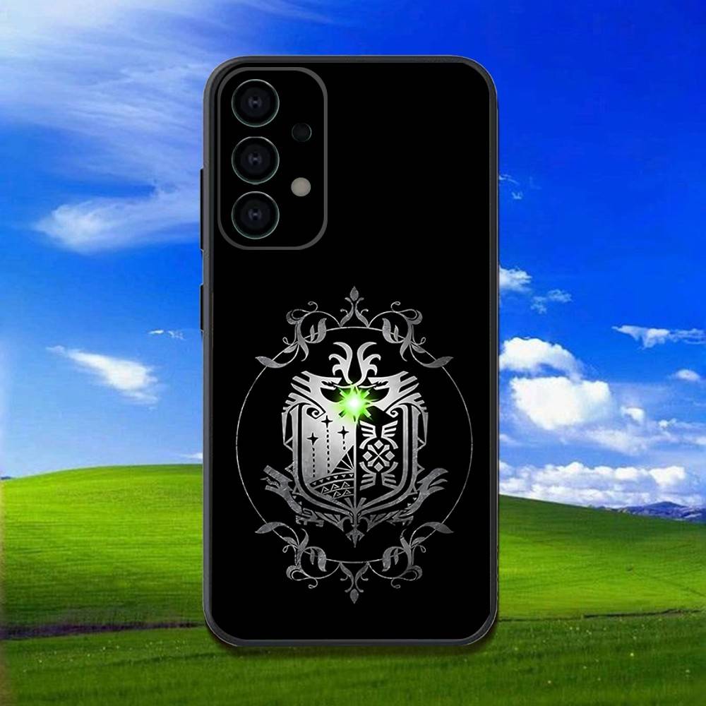 Game M-Monster-Hunter Phone Case For Samsung Galaxy A13,A21s,A22,A31,A32,A52,A53,A71,A80,Soft Black Shell