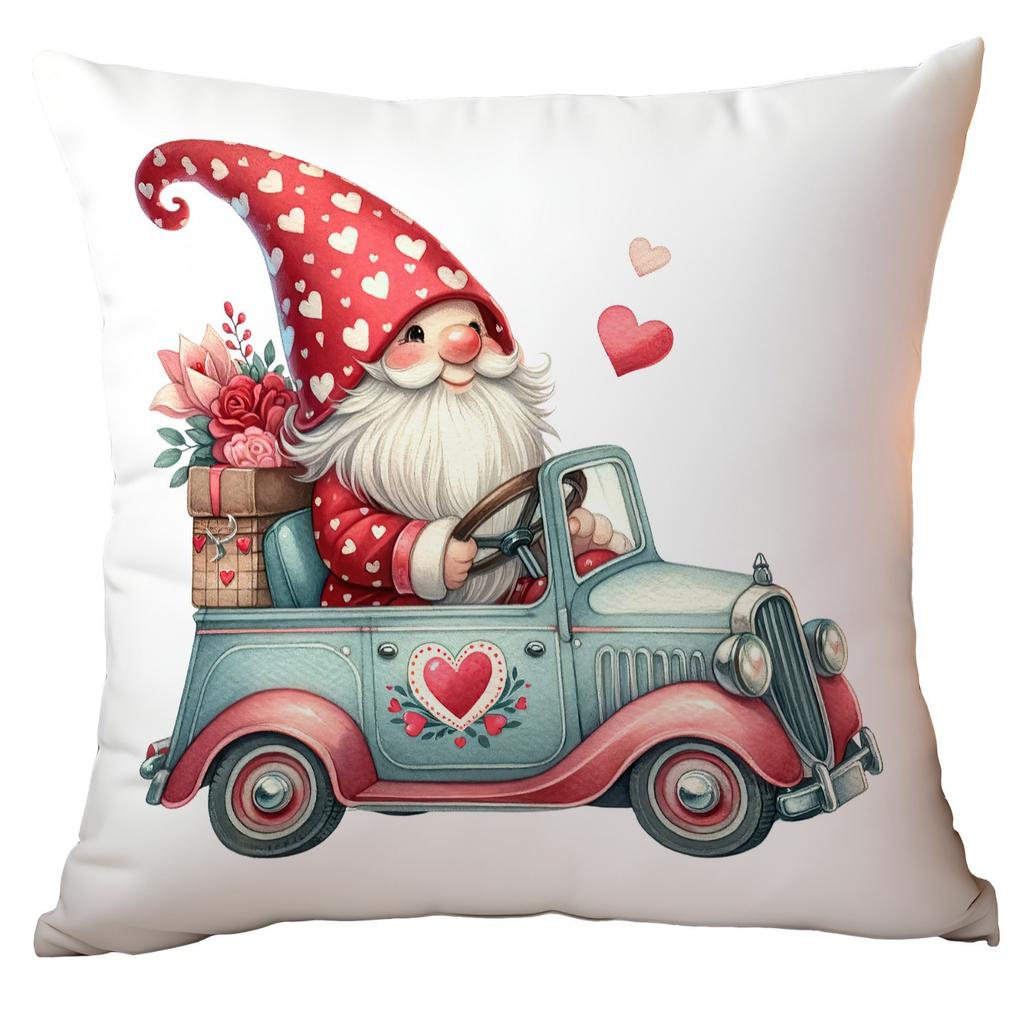 New Valentine's Day Pillow Cute Elf Red Love Living Room Sofa Pillow Cover