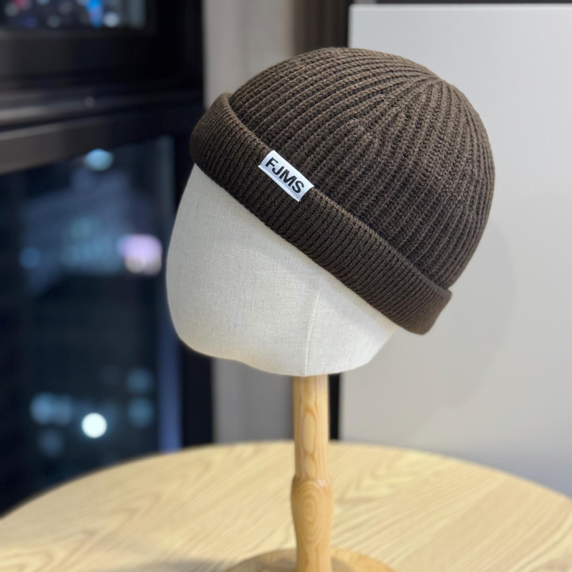 

Новые вязаные шапки для мужчин и женщин, японские хип-хоп шапки Арбуз , шапки-яппи, универсальные шапки Бомж , модные холодные шапки баотоу на осень и зиму one size