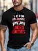 Fun Valentine's Day Electronic Game Theme T-shirt: A Gift for Gamers