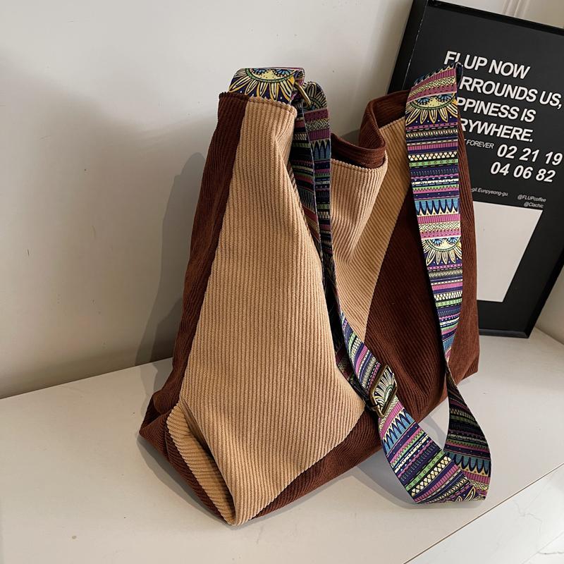 Large Capacity Shoulder Bag Women's Commuter Tote Bag Crossbody Bag