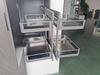 Magic Corner 800 Double-Sided Corner Basket with Full Glass Bottom