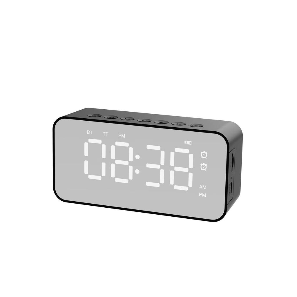 Bluetooth budík s reproduktorem s mohutnými basy a chytrými funkcemi