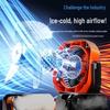 Portable Outdoor Camping Fan with Long-Lasting Battery - Oscillating Electric Fan for Fishing & Camping