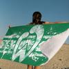 W-Werder B-Bremen Logo Mikrofaser Strandtuch Saugfähig Schnelltrocknend Weich Yoga Schwimmen Resort Bergsteigen Handtuch