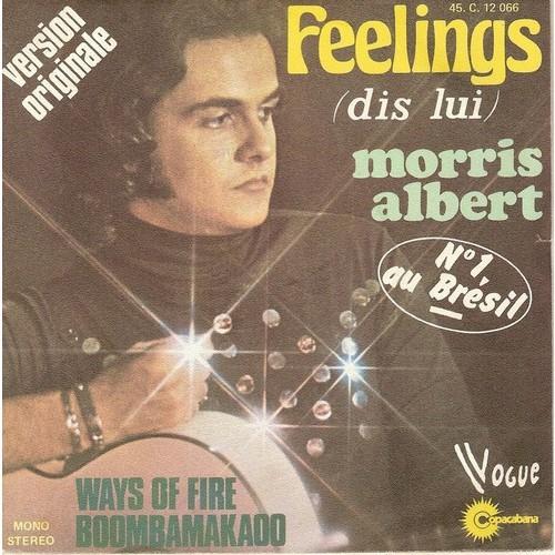 

7inch Record MORRIS ALBERT Feelings Dis Lui 45C12066 Vogue Copacaba 1975 France Pop Used