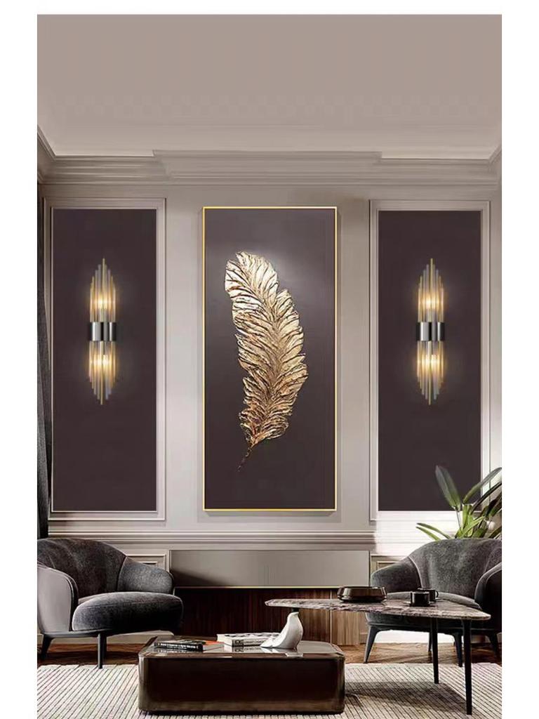 Nordische Luxus Kristall Wandleuchte für Wohnzimmer, Schlafzimmer, Treppenhaus und Flurdekoration