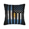 Megan Skiendiel Girl Katseye Pillow Case Novelty Pillow Cover Square Pillowcases For Sofa Bedroom Home Decor