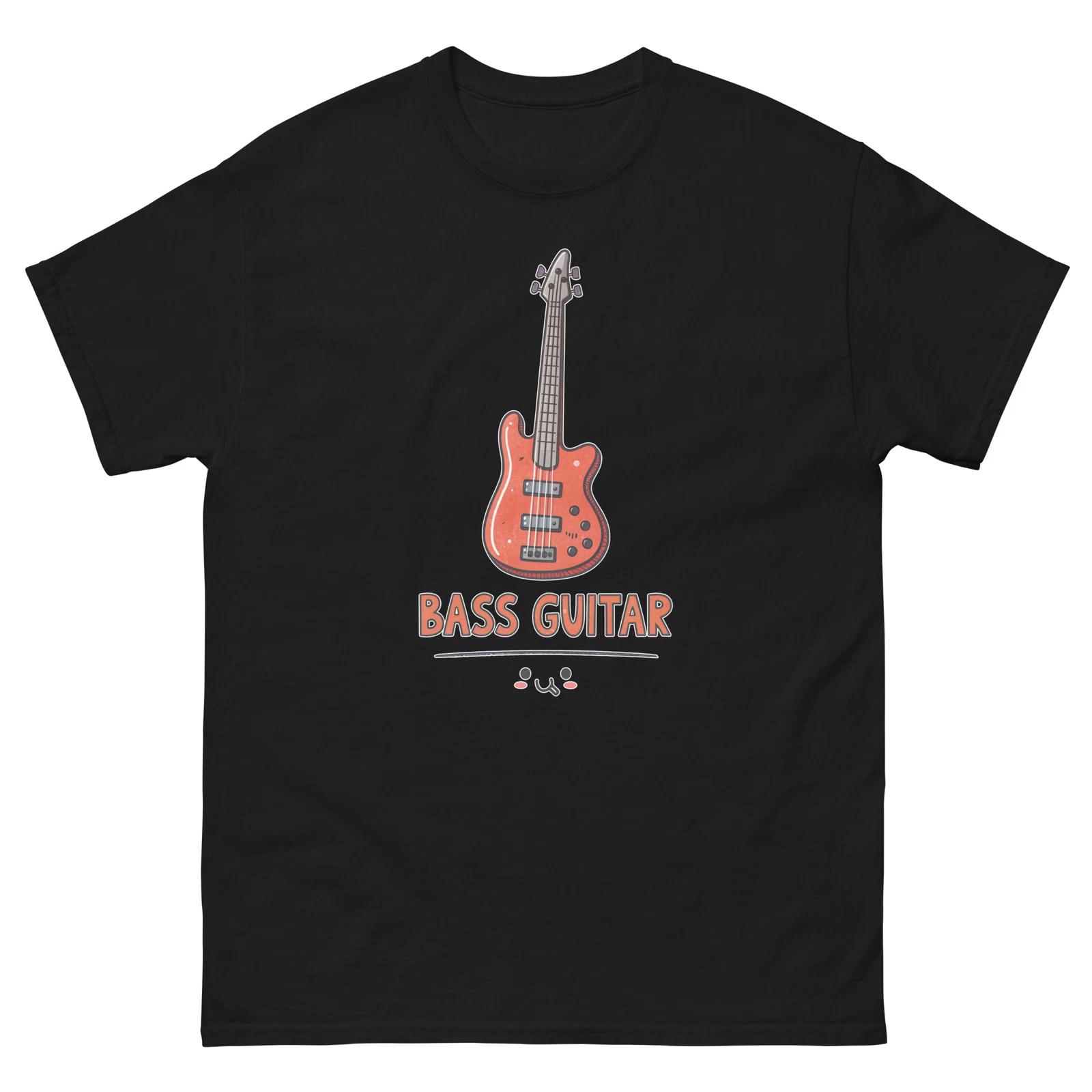 

Bass Guitar Musical Instrument Illustration T-Shirt XL