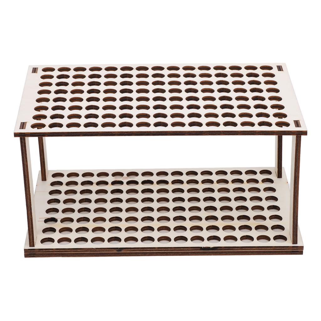 Pencil Storage Holder Multi Holes Detachable Space Saving Wood Structure Desktop Pen Organizer for