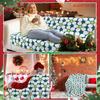 Minimal Floral Thanksgiving Lightweight Quick Drying Flannel Fleece Super Cozy for Cold Winter Nights Snuggling