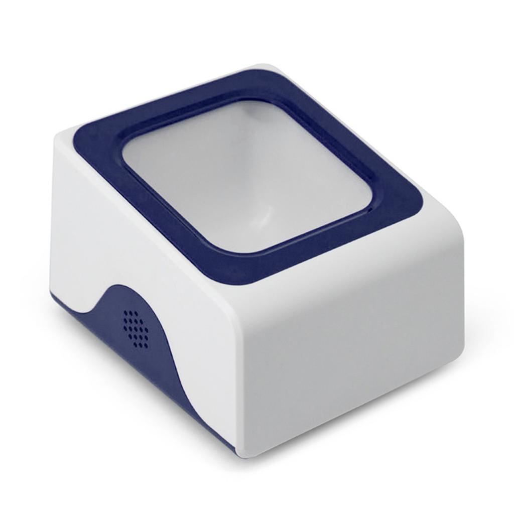 Desktop Barcode Scanner for 2D 1D QR Bar Codes Payment Code Scanning Box with Voice Prompt