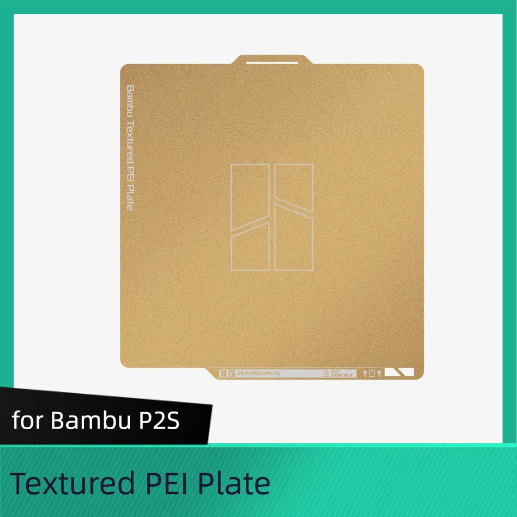 PEI for P2 Series Textured /Smooth PEI for P2S Engineering PEI Plate for Bambu Lab P2S 3D Printer Parts