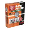 KYO-EI [Kyoei Sangyo] Lug Nut Super Compact [Quantity: 16 Pieces] [Bag Type 19HEX] M12 X P1.5 P101-19-16P