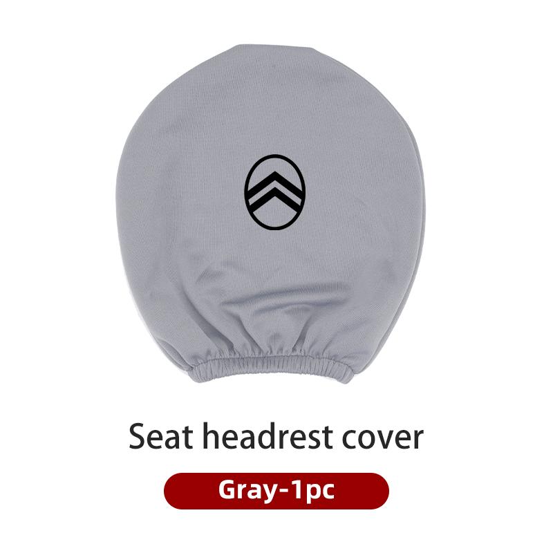 Чехол на подголовник автомобиля Мягкий чехол на подголовник сиденья Чехол на подголовник автомобиля Пылезащитный чехол для Citroen C4 C3 C5 C1 C2 Berlingo Celysee Grand