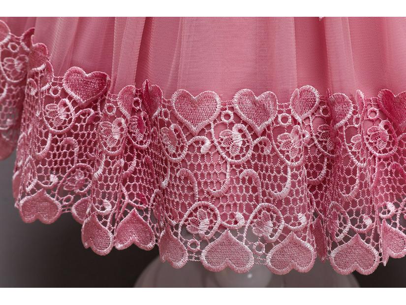 Robe de princesse formelle à manches longues pour enfants pour récital de piano, demoiselle d'honneur, fête ou anniversaire