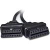 16 Pin OBD2 OBDII Diagnostic Extender Splitter 16 Pin Y Cable - 50CM