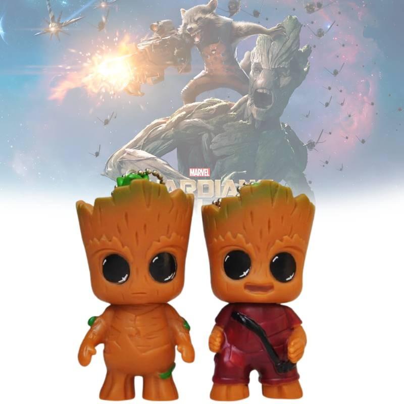 Adorable Groot Keychain Figure From Guardians Of The Galaxy Perfect For Collectors