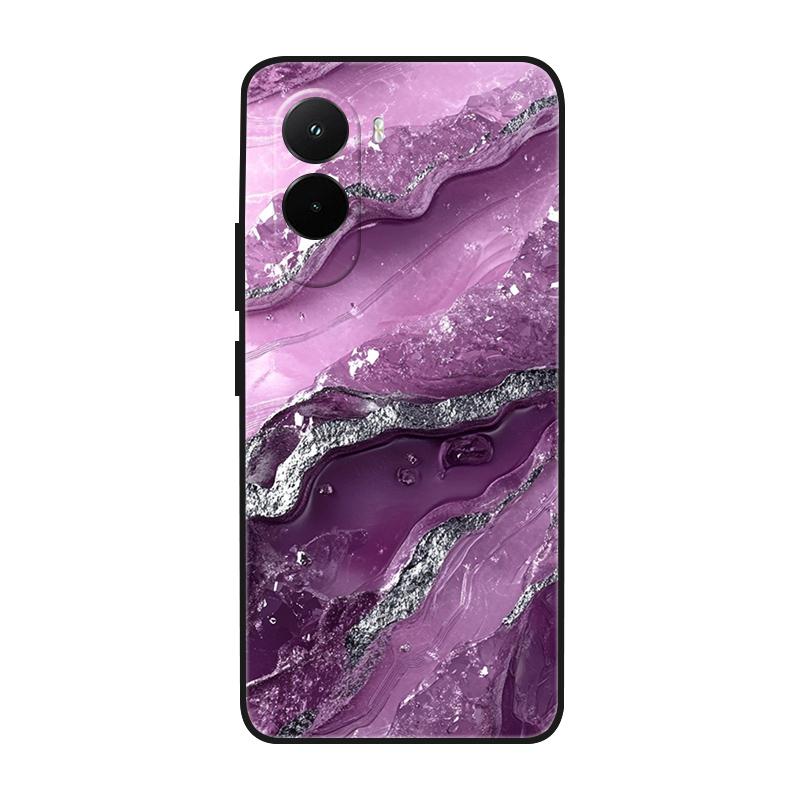 Etui na Poco M7 4G Fajne Malowane Marmurem Miękki Silikonowy Tylny Pokrowiec Na Xiaomi PocoM7 4G TPU Zderzak Fundas Poco M7 4G M 7 Coque