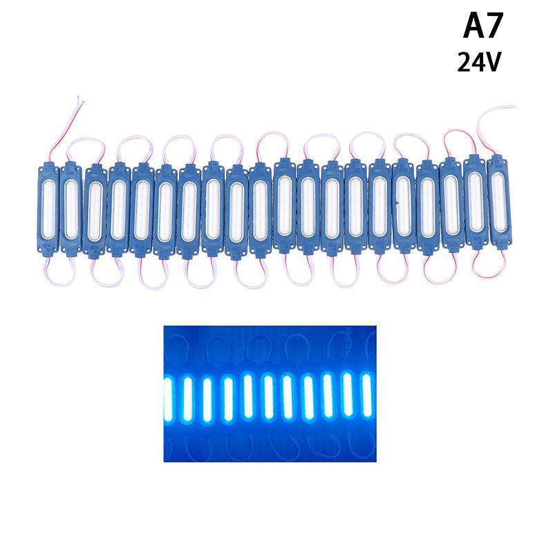 

Для автобуса, грузовика, прицепа, сигнальная лампа, стоп-сигнал, 20 шт., 12 В/24 В, светодиодный модуль, боковой габаритный фонарь для грузовика, COB, супер яркий