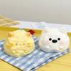 Cartoon Squeeze Decompression Toys Cut Puppy Cat Shape Slow Recovery Pinching Toys Relieve Anxiety For Boring Times Adult Gifts