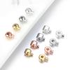 10pcs/lot Metal Crimp End Beads Stopper Beads Positioning Clasp Beads For Jewelry Making DIY Necklace Bracelet Accessories