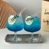 ZISIZ Aesthetic Short-Stemmed Glass