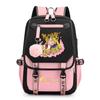 Sailor Moon Cartoon Casual Backpack Youth Girl Student School Bag Gift Cartoon Cute Backpack