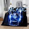 Rocková kapela AC/DC retro potištěná deka Flange hřejivá deka piknikové deky cubre cama throw deka podšívka do postele dárek k narozeninám