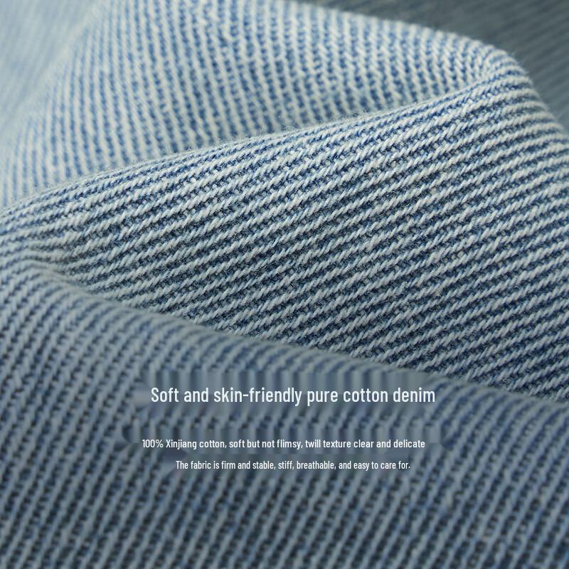 INMAN Women's Loose Fit Wide-Leg Cropped Denim Jeans